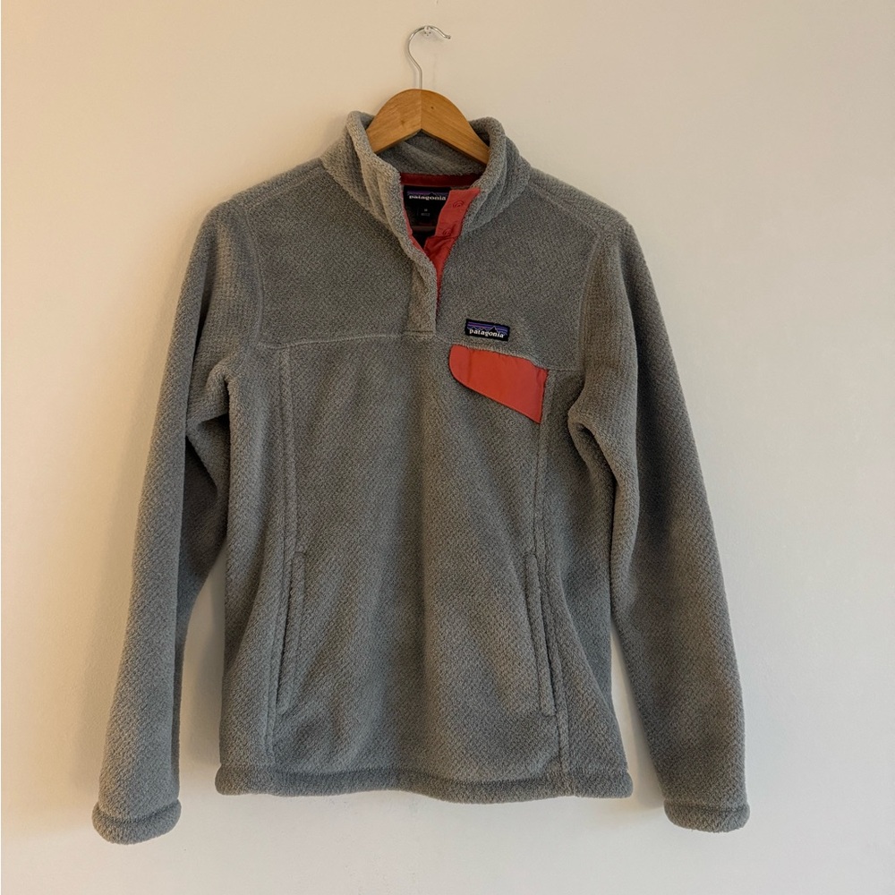 Patagonia | Re-Tool Snap T Gray Fleece Pullover